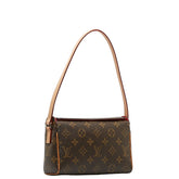 ルイ ヴィトン モノグラム レシタル ハンドバッグ M51900 ブラウン PVC レザー レディース LOUIS VUITTON 【中古】